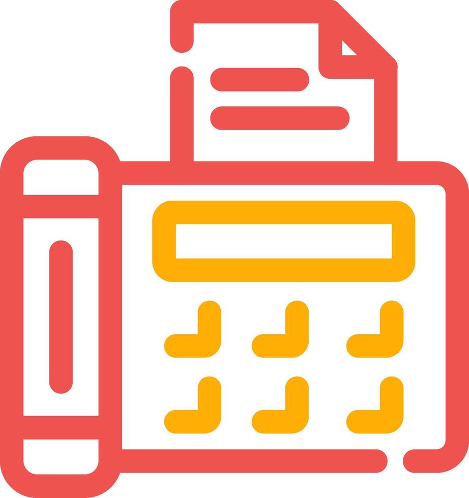 Fax Creative Icon Design vector