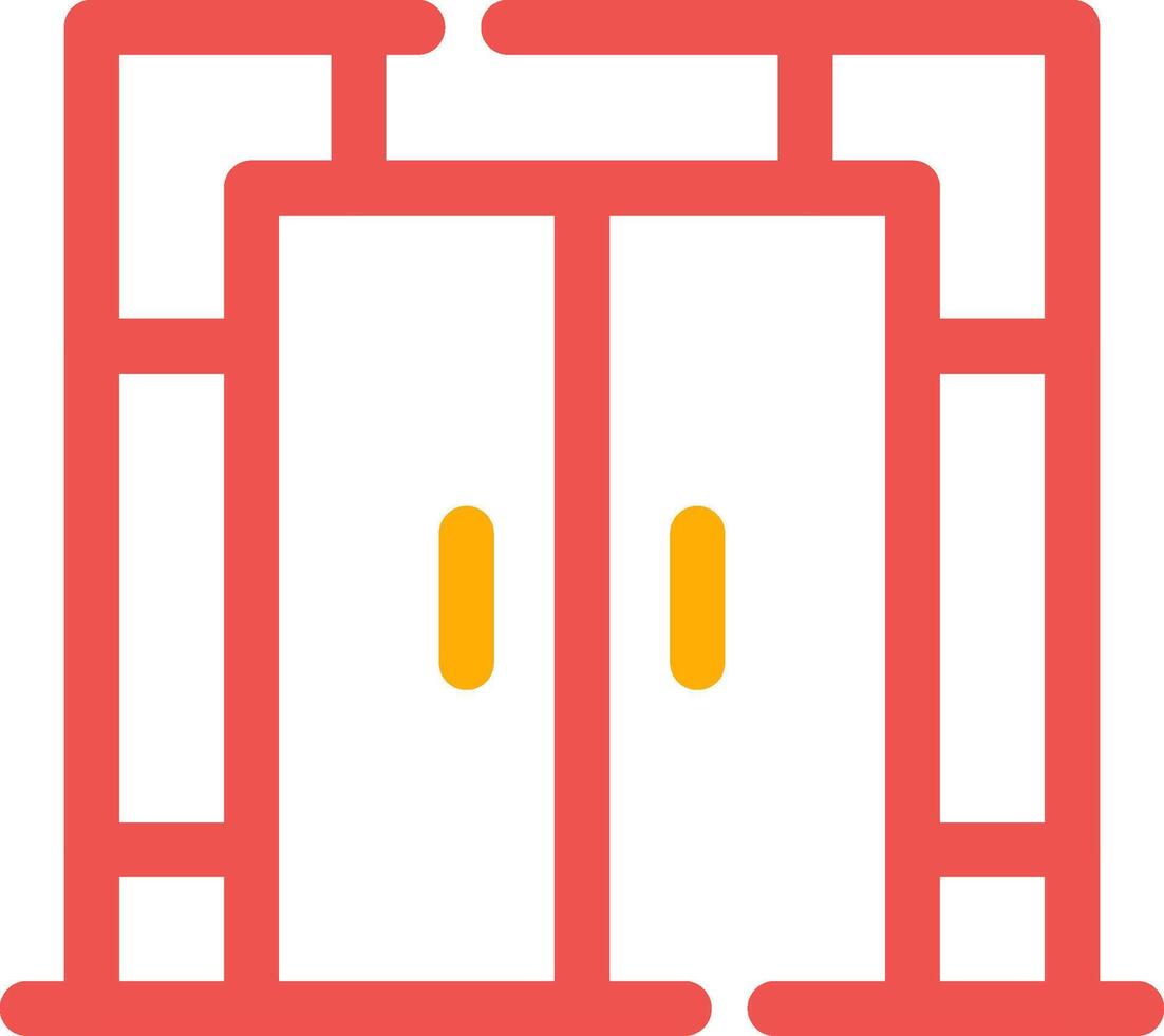 Door Creative Icon Design vector