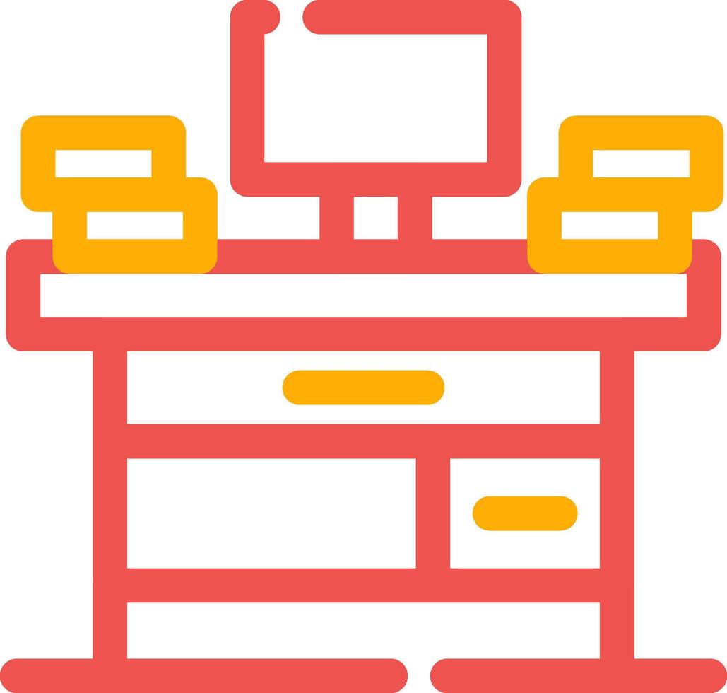 Desk Creative Icon Design vector