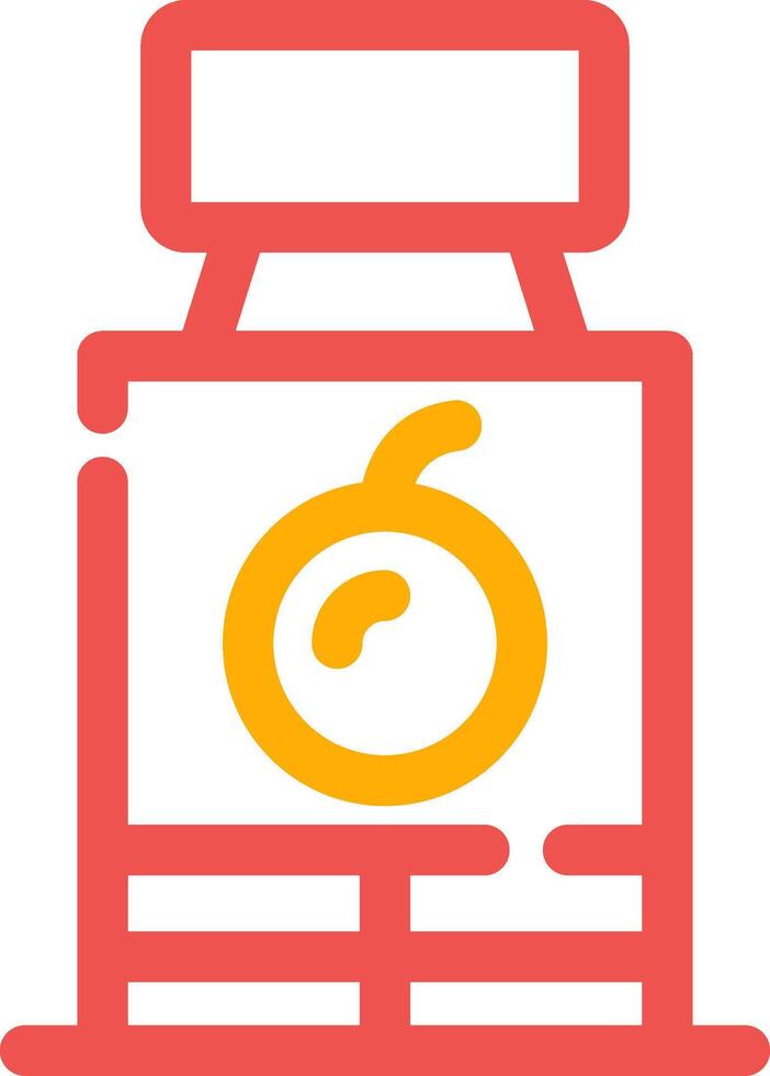 Orange Juice Creative Icon Design vector