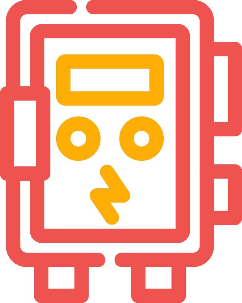 Fuse Box Creative Icon Design vector