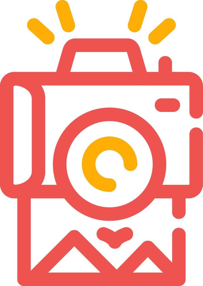 Instant Photos Creative Icon Design vector