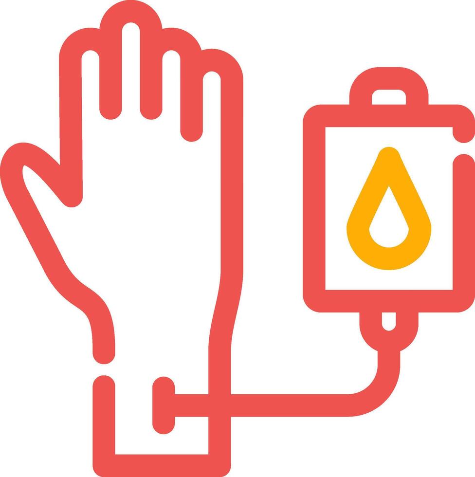 Transfusion Creative Icon Design vector