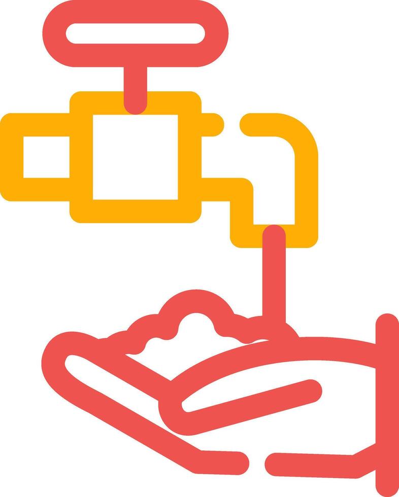 Handwash Creative Icon Design vector