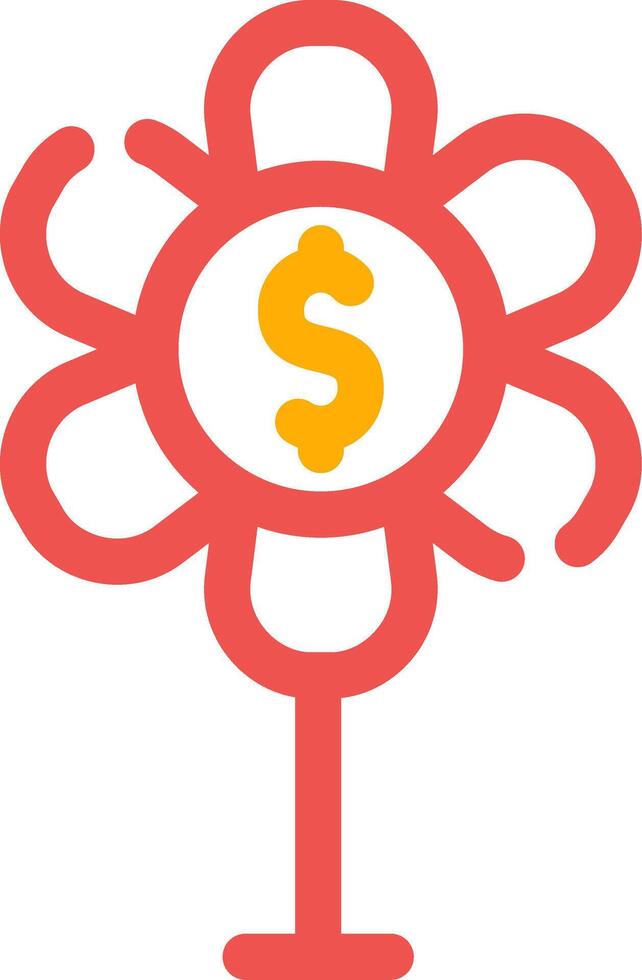 Money Growth Creative Icon Design vector