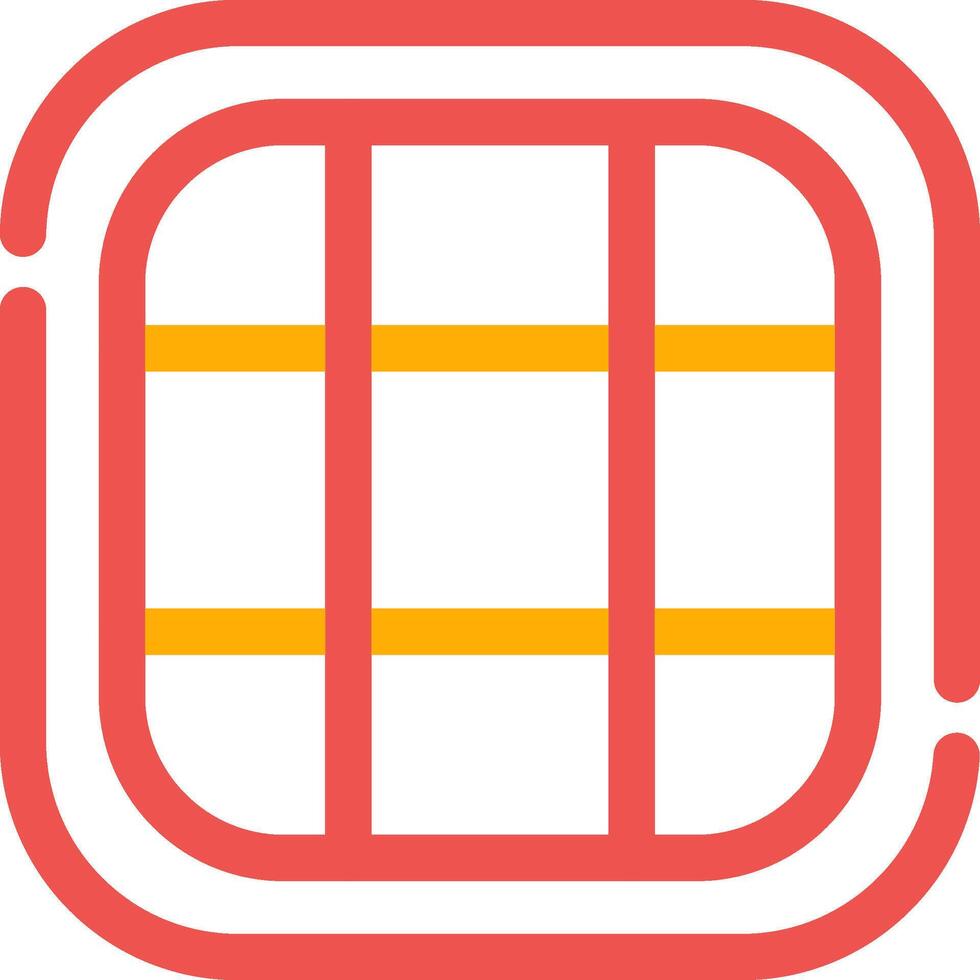 Grid Creative Icon Design vector