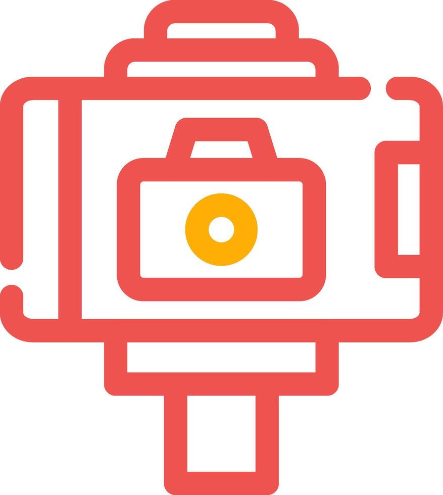 diseño de icono creativo de selfie stick vector