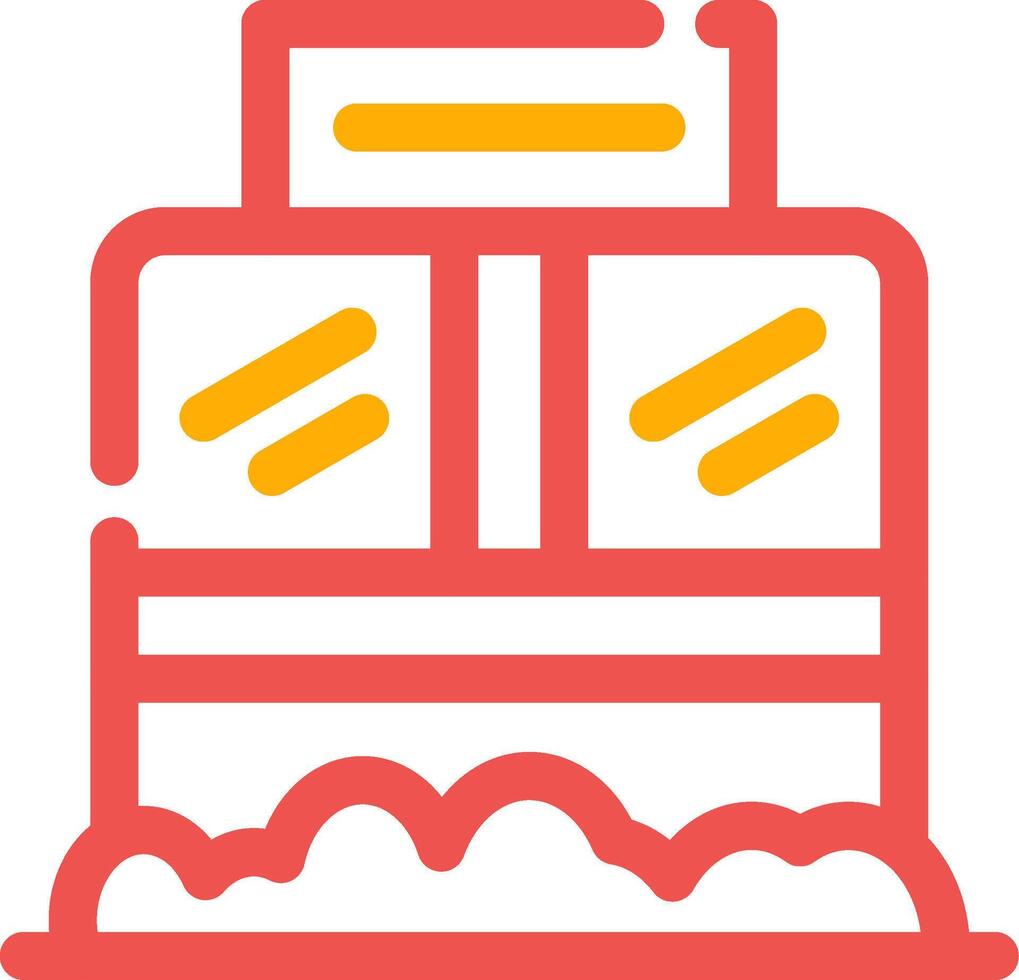 Ticket Box Creative Icon Design vector