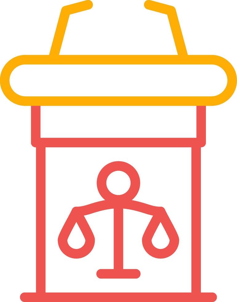 Tribune Creative Icon Design vector