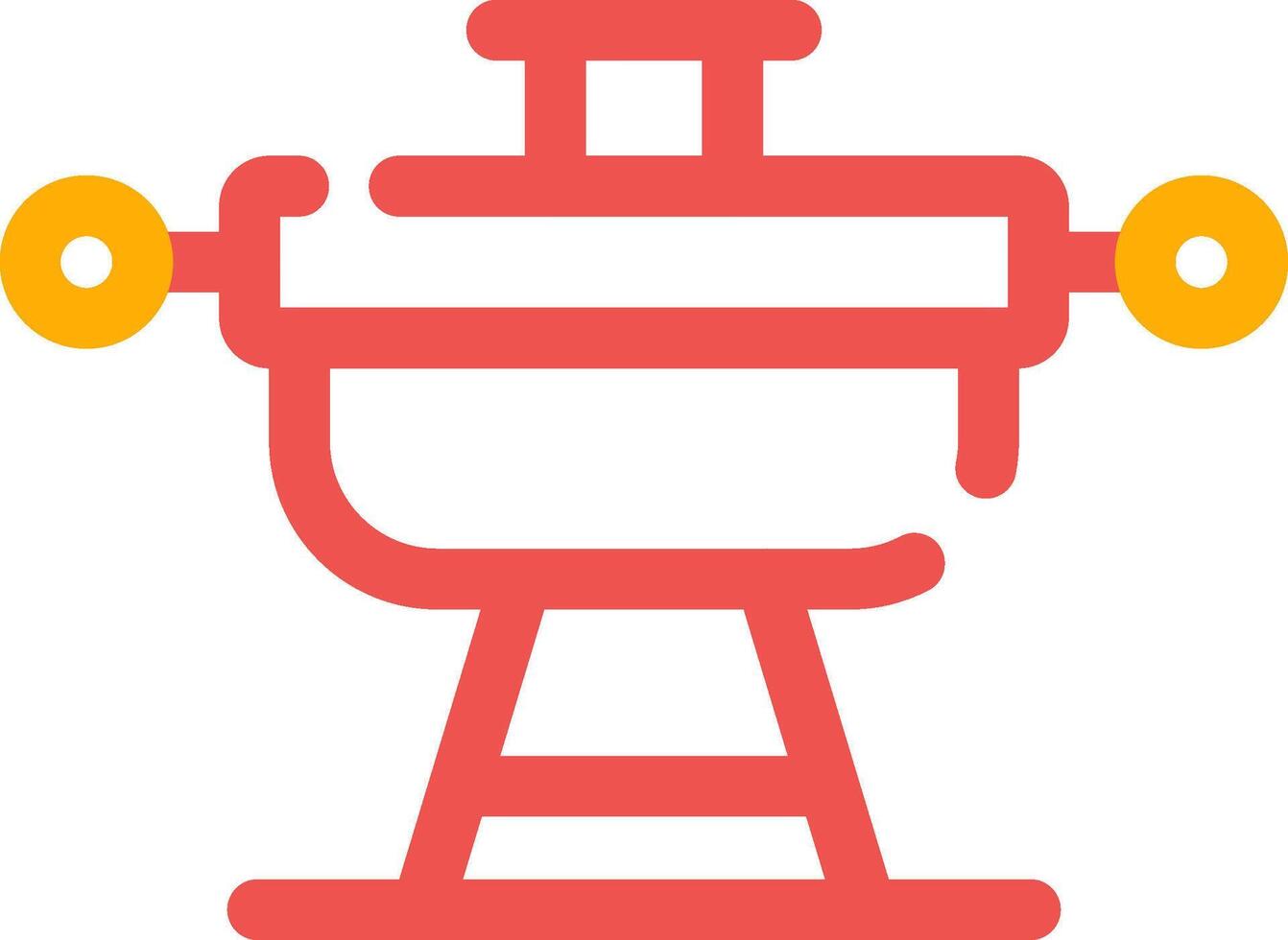 Grill Creative Icon Design vector