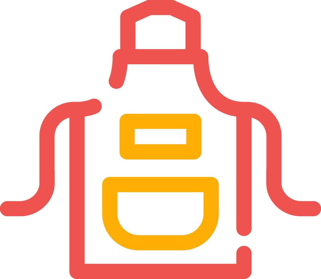 Apron Creative Icon Design vector