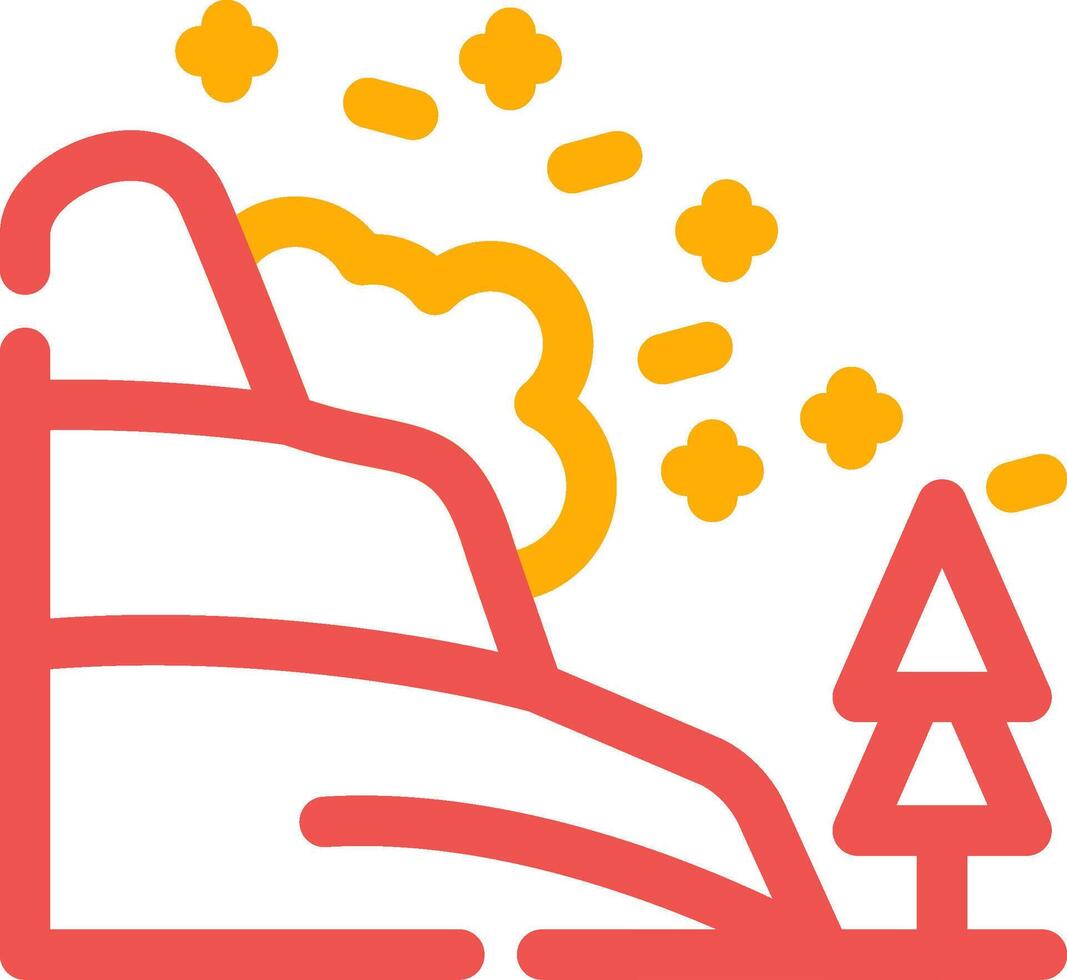 Avalanche Creative Icon Design vector