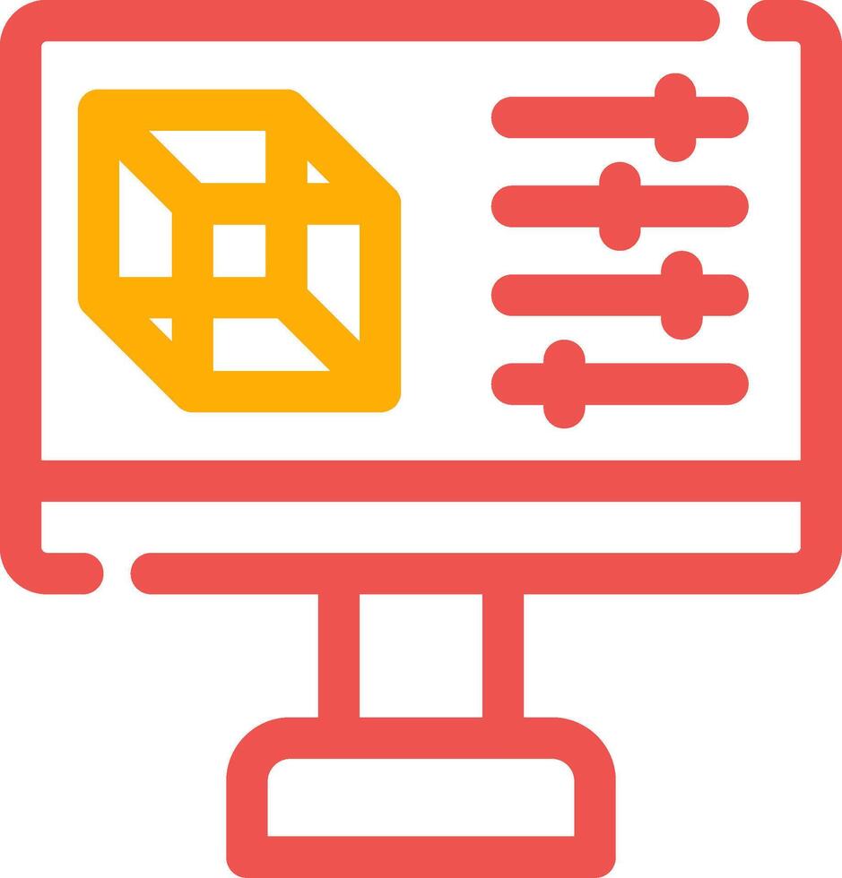 Simulation Creative Icon Design vector