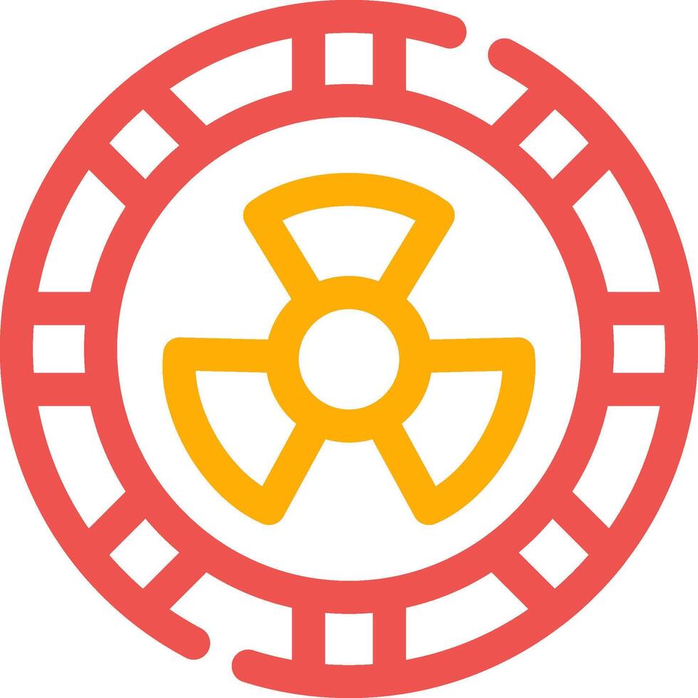 Radiation Creative Icon Design vector