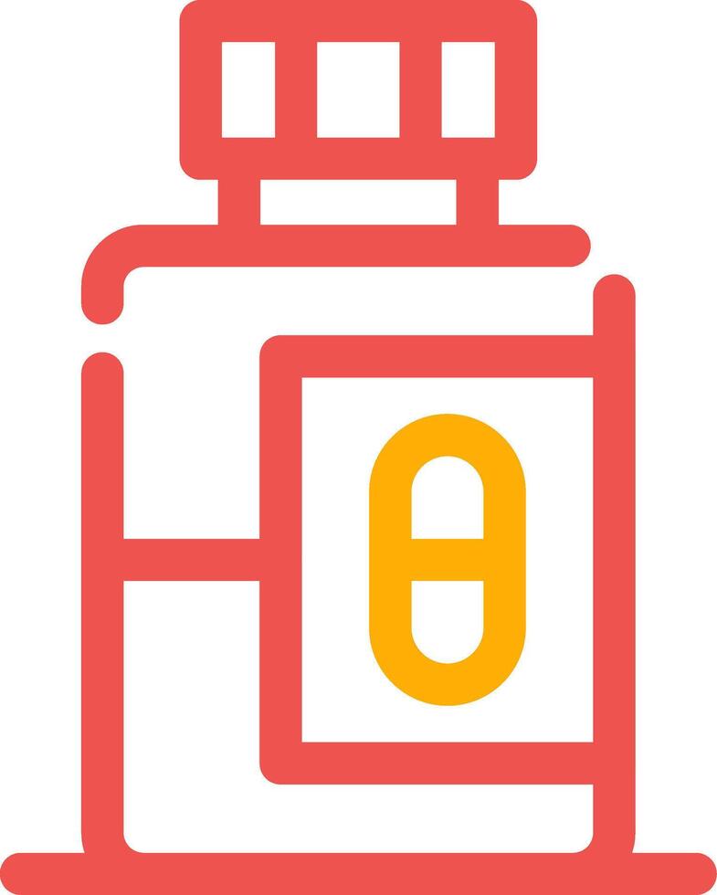 Pills Creative Icon Design vector