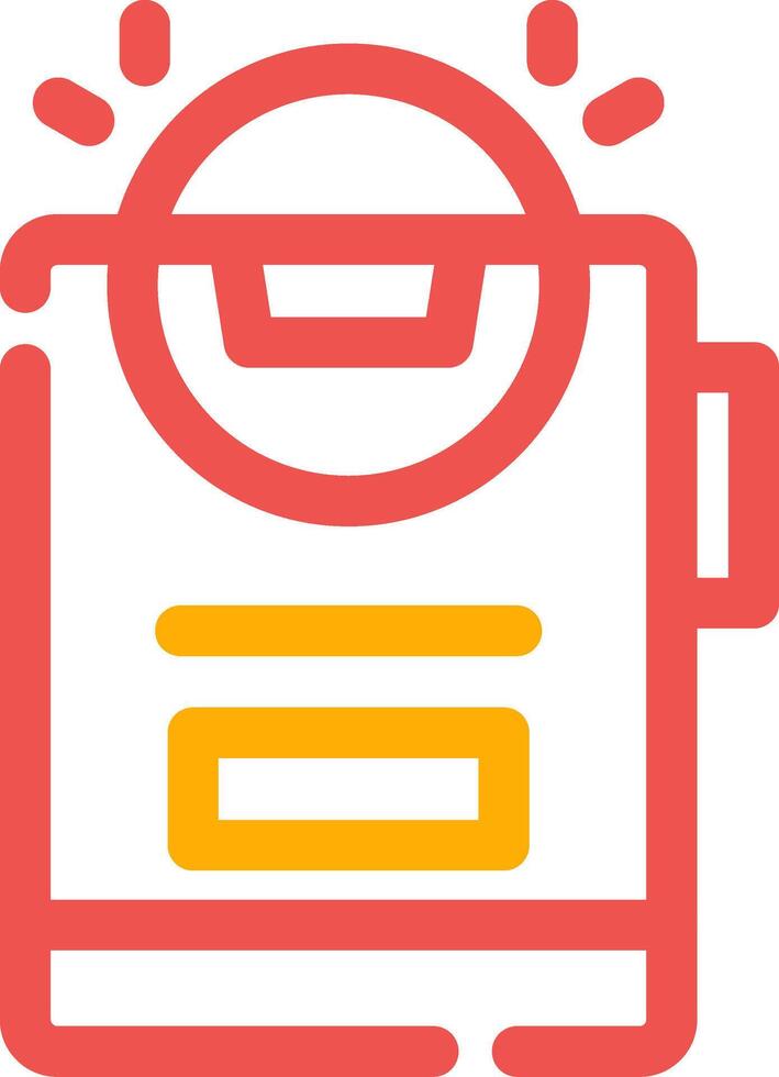 Light Creative Icon Design vector