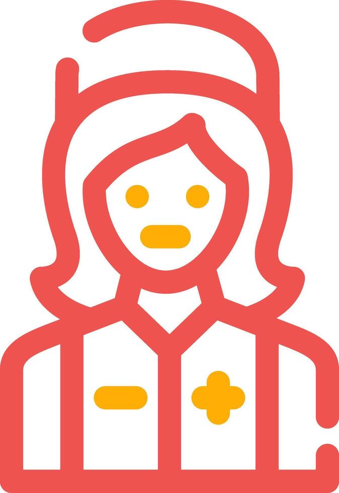 Nurse Creative Icon Design vector