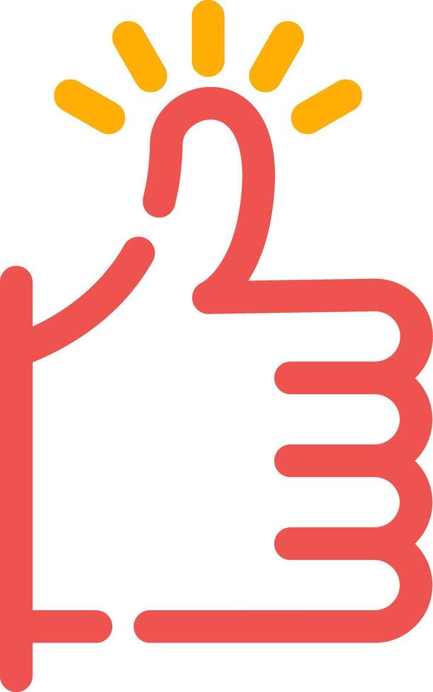 Like Creative Icon Design vector