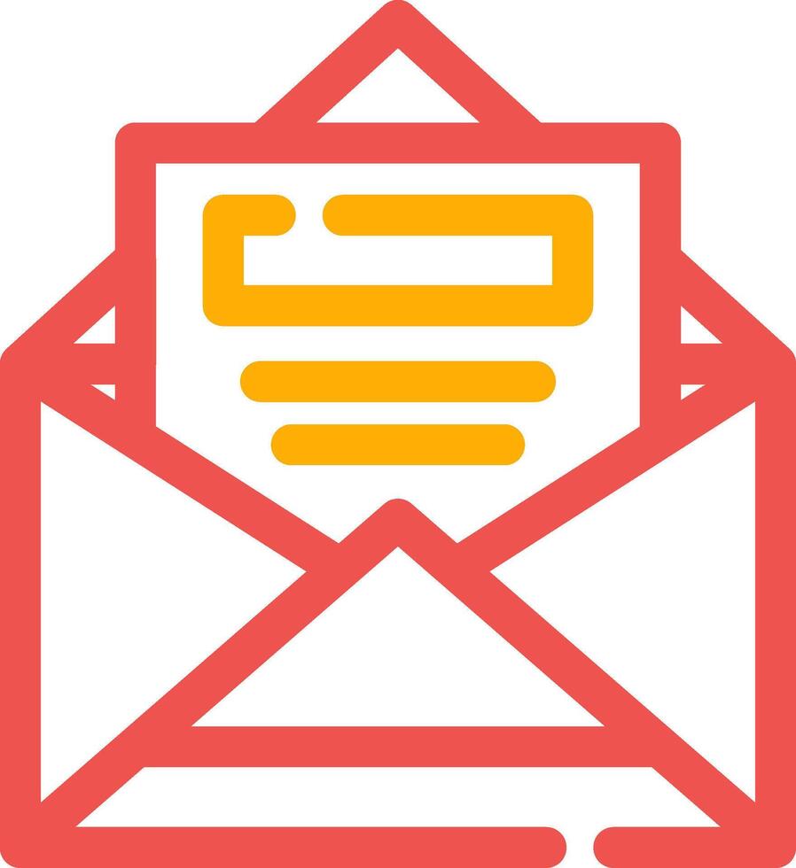 Open Email Creative Icon Design vector