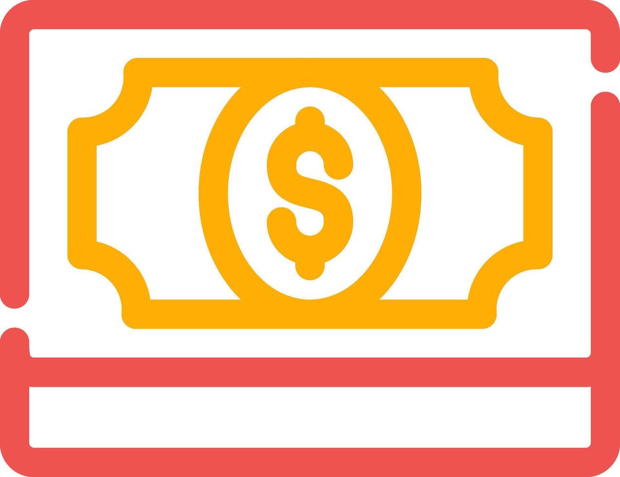 Banknotes Creative Icon Design vector