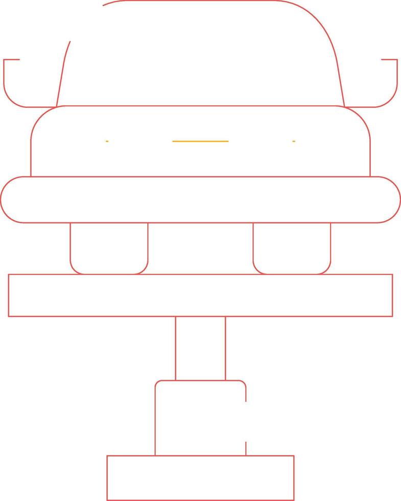 diseño de icono creativo de elevador de coche vector