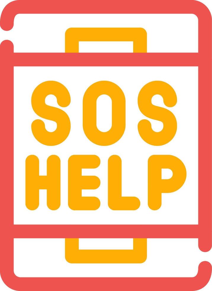 SOS Creative Icon Design vector