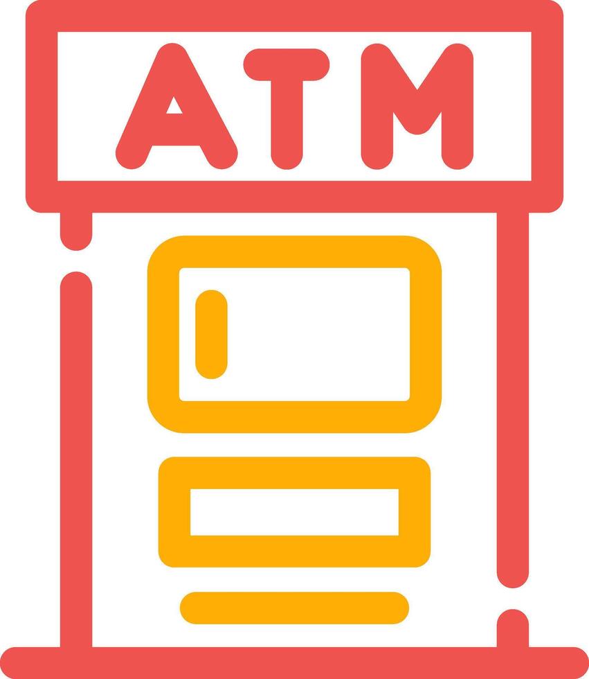 ATM Creative Icon Design vector