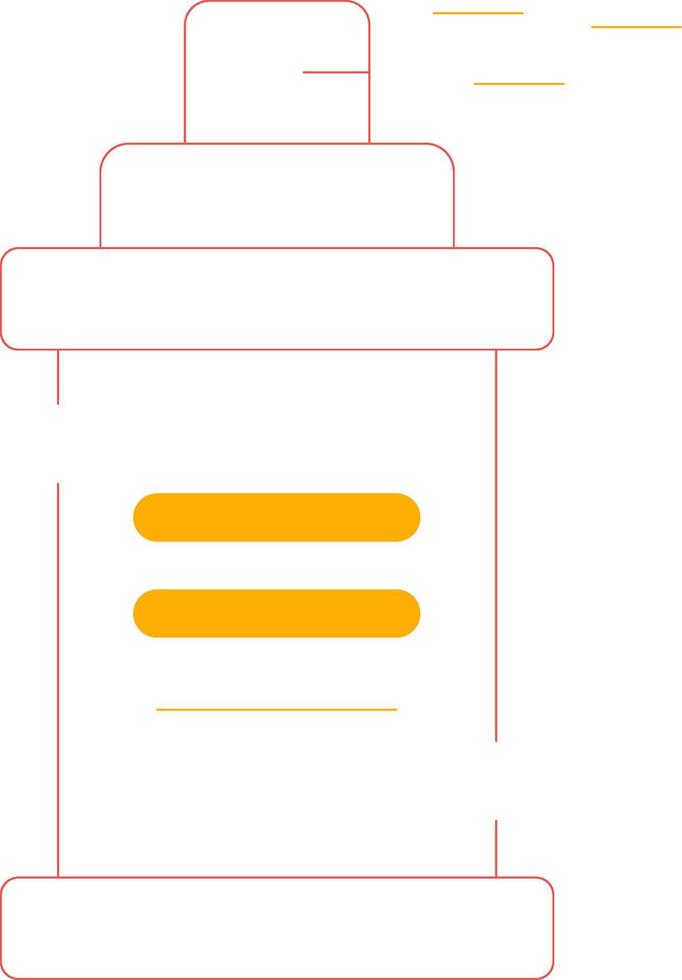 Spray Paint Creative Icon Design vector