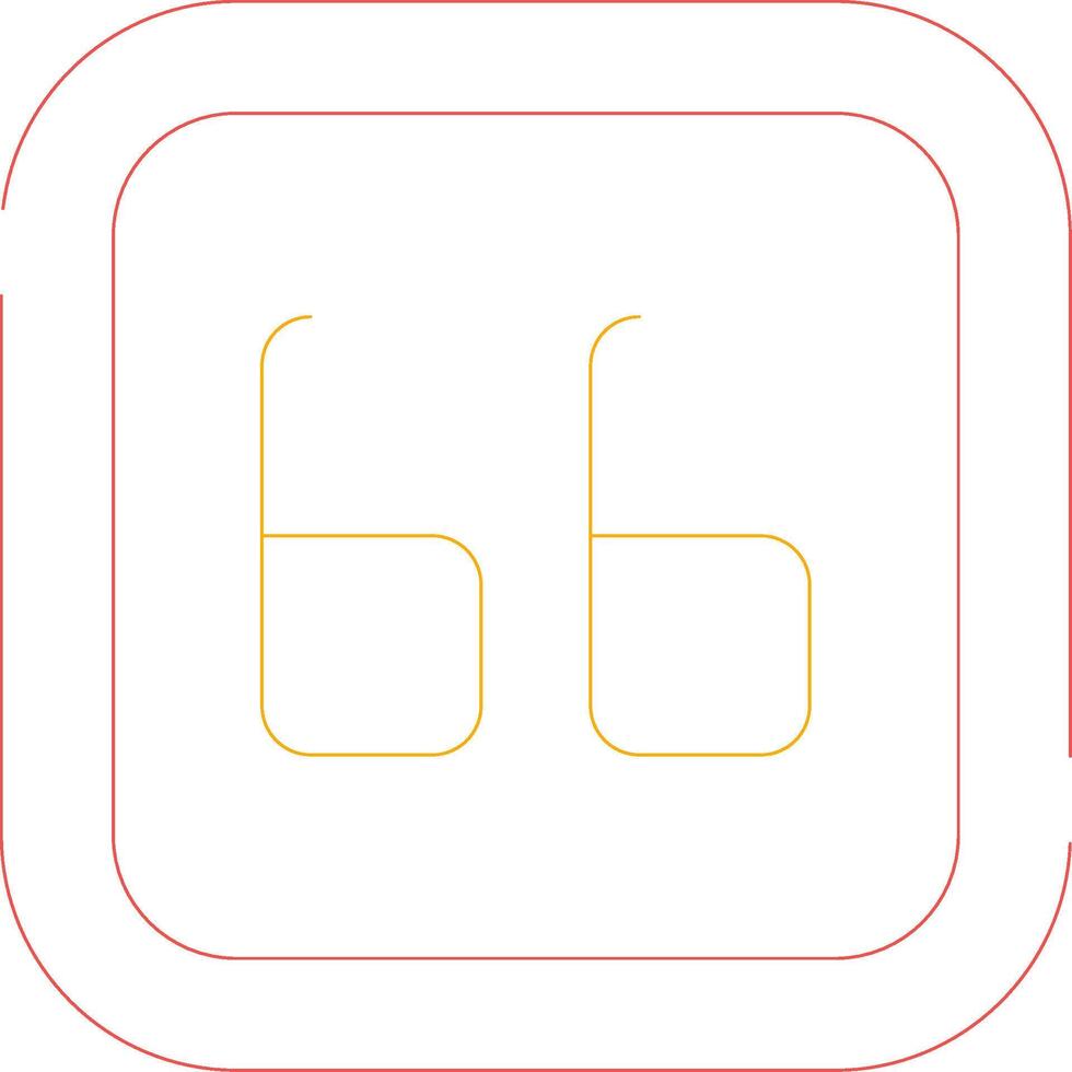 Quotation Creative Icon Design vector