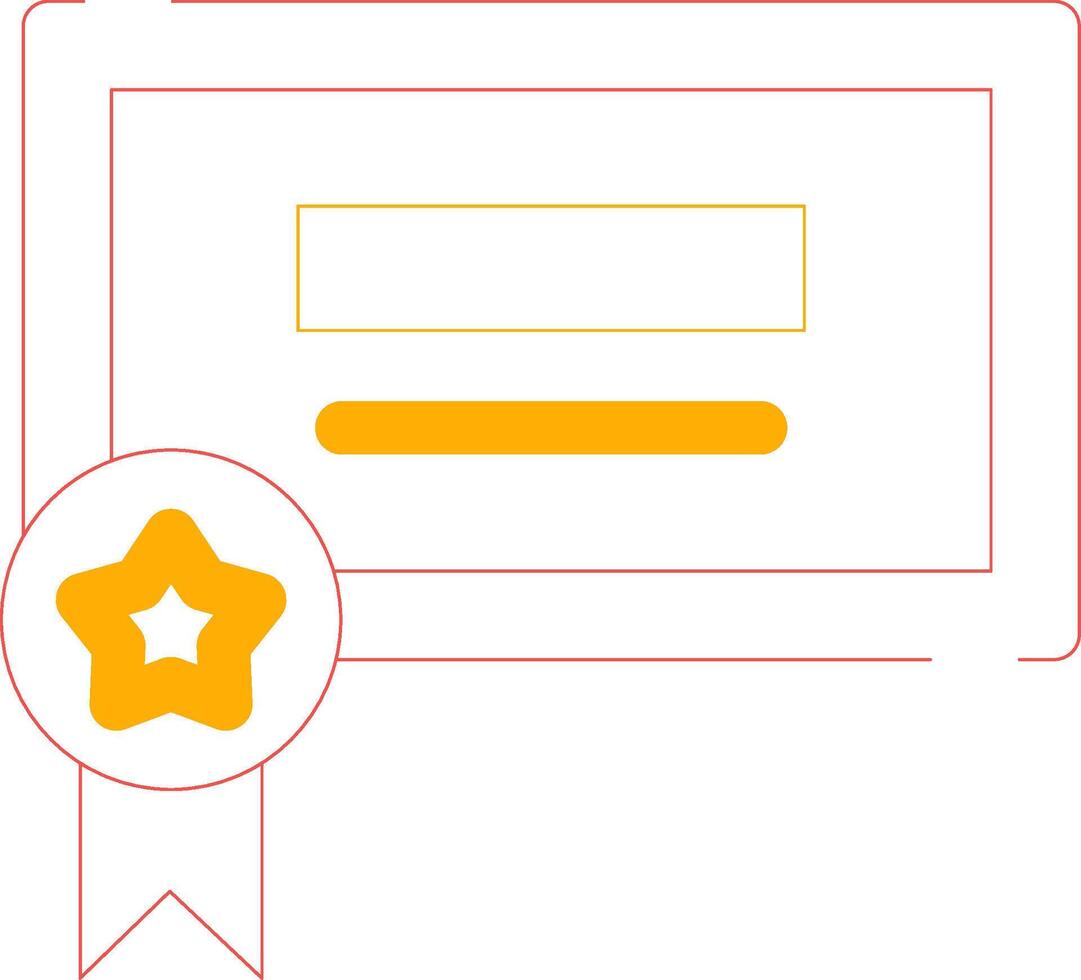 Certification Creative Icon Design vector