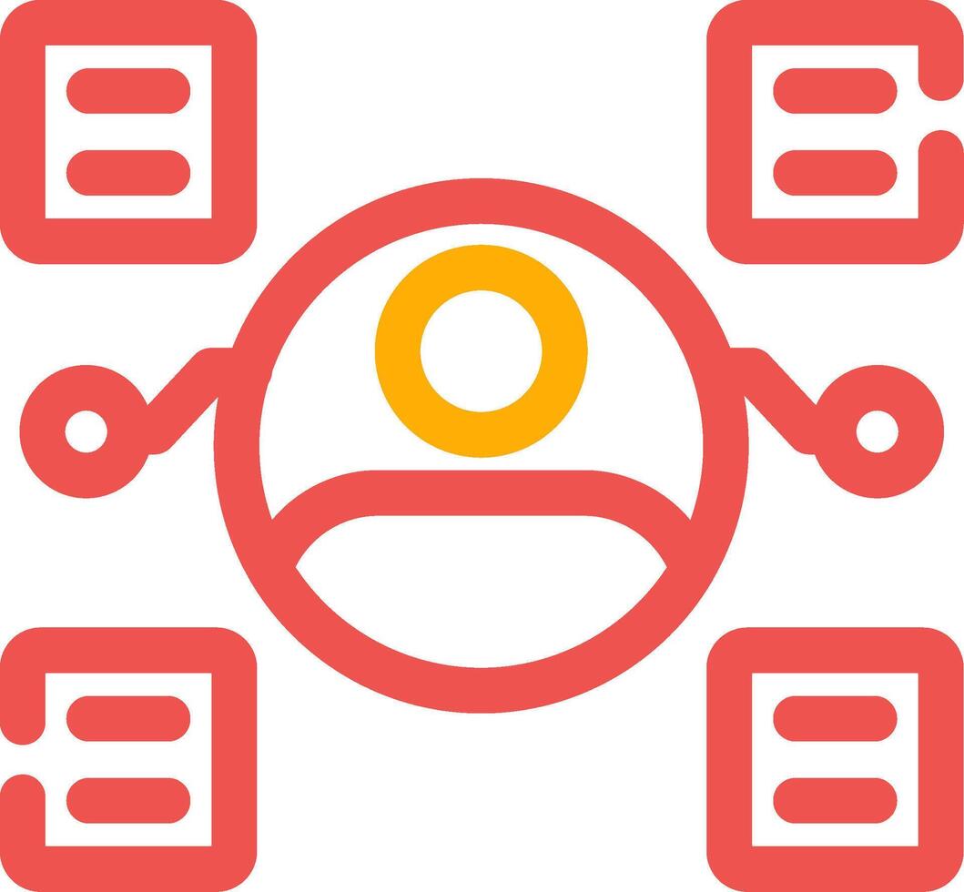 User Predictions Creative Icon Design vector