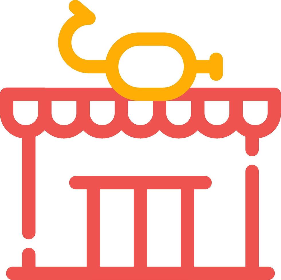Bait Shop Creative Icon Design vector