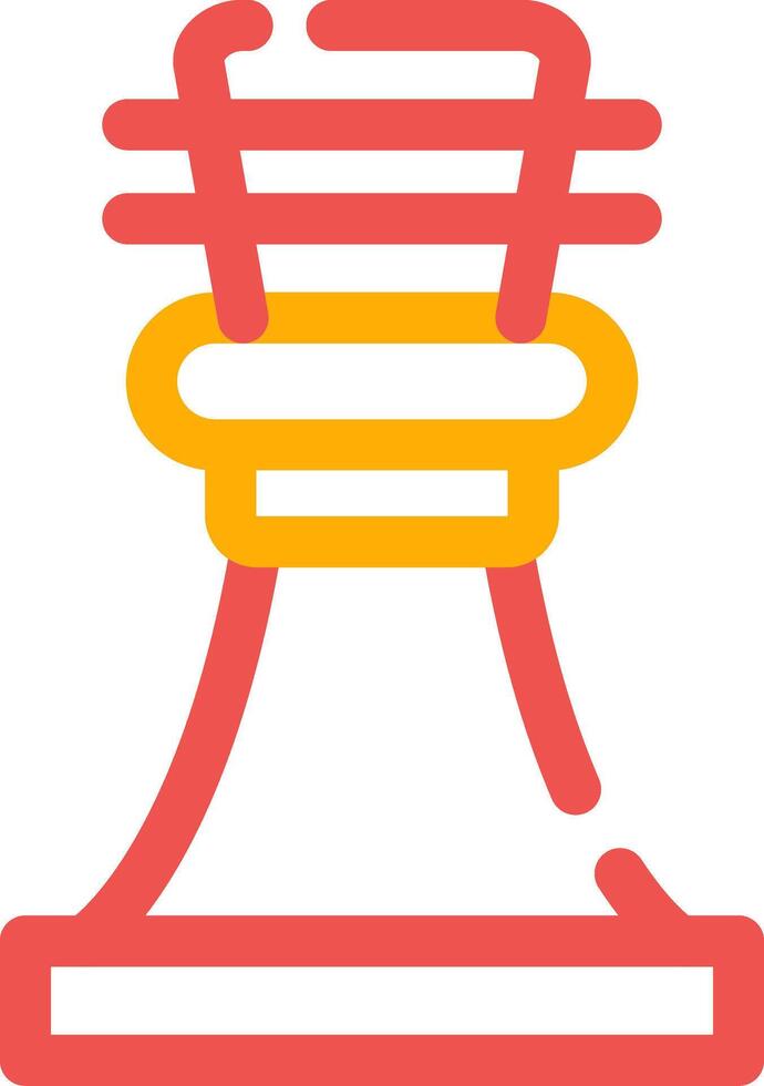 Chess Game Creative Icon Design vector