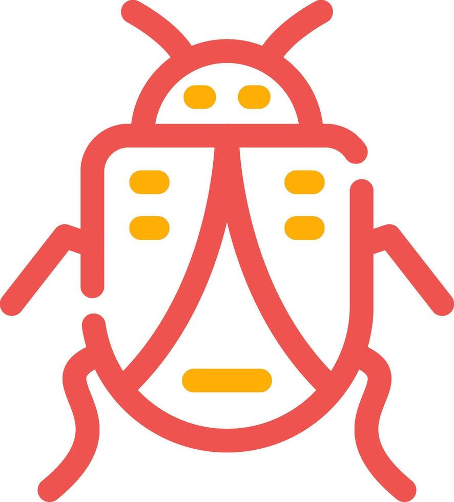 Bug Creative Icon Design vector