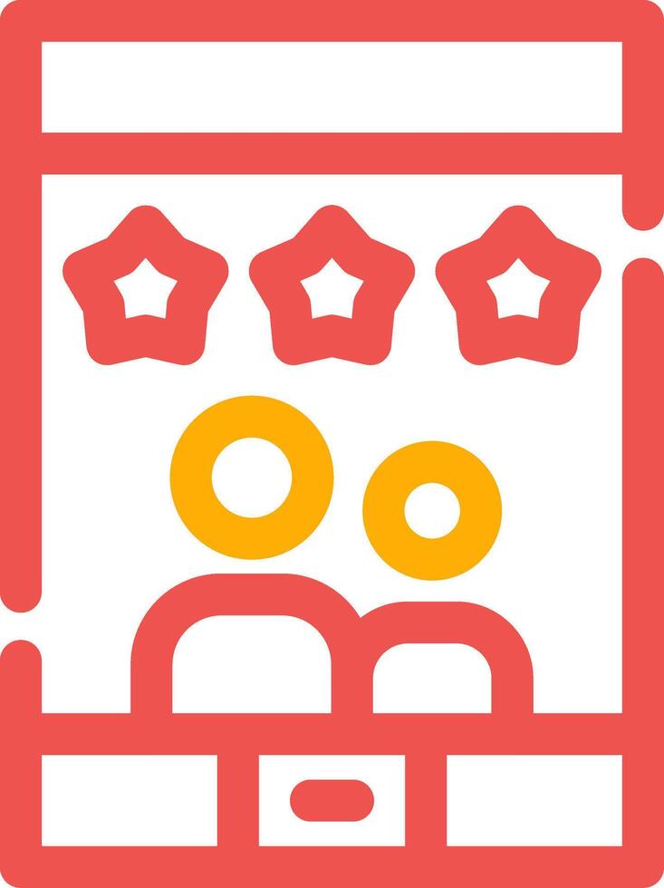 Online Reviews Creative Icon Design vector