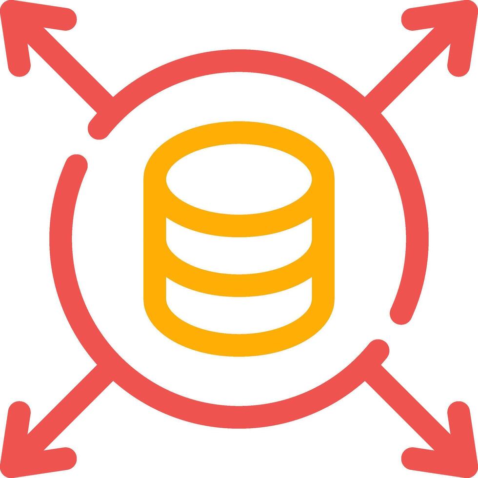 Data Driven Creative Icon Design vector
