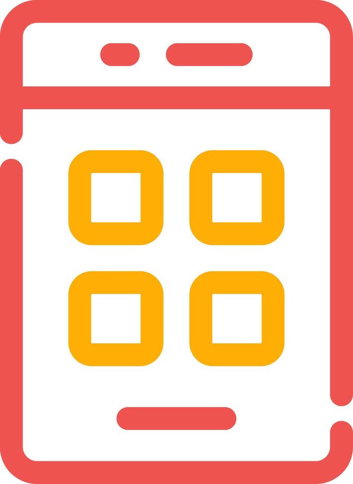 Grid Creative Icon Design vector