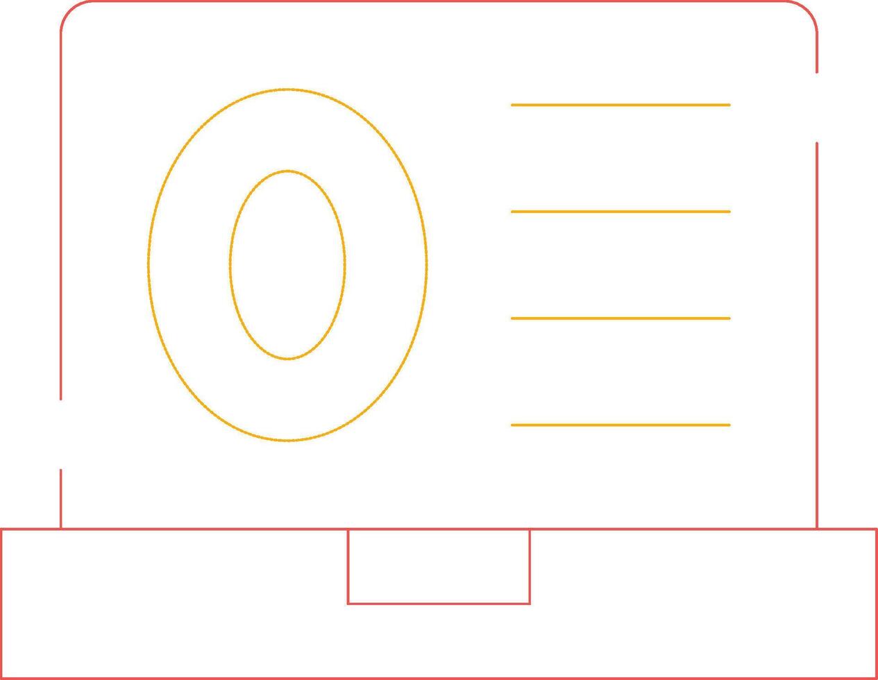 Biometrics Creative Icon Design vector