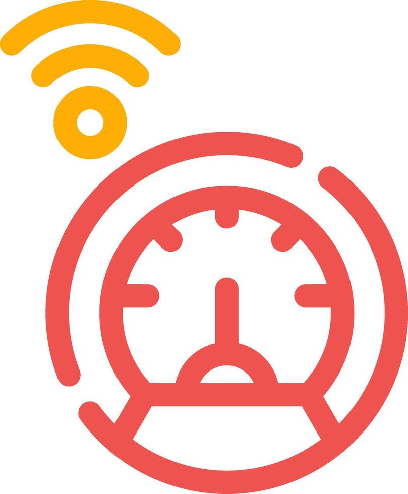 Smart Meter Creative Icon Design vector