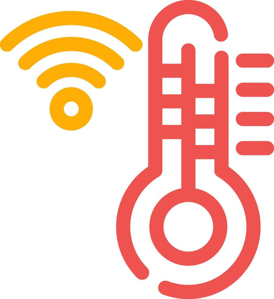 Thermostat Creative Icon Design vector