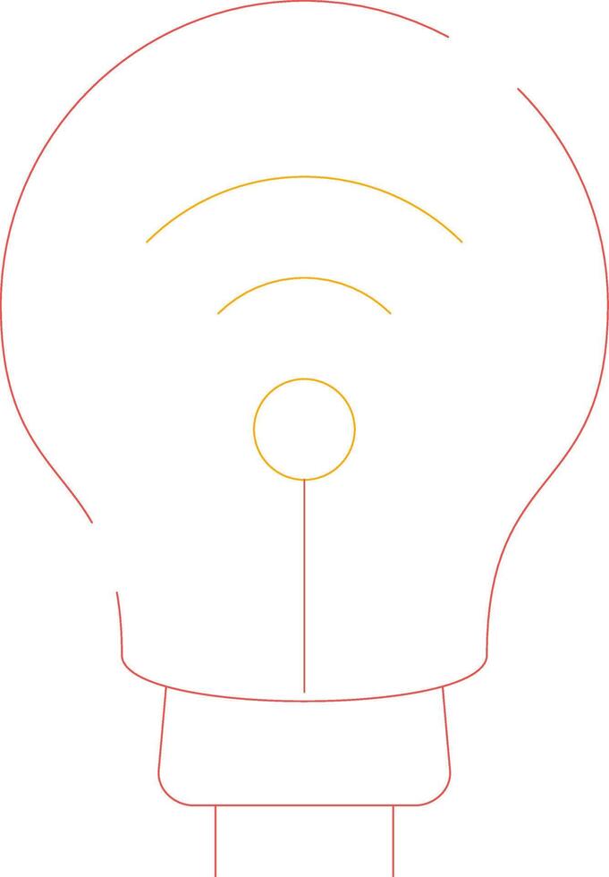 Smart Light Creative Icon Design vector