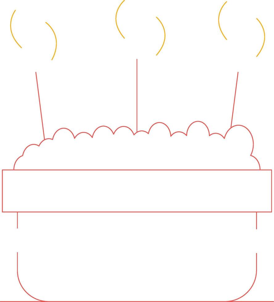 Incense Creative Icon Design vector