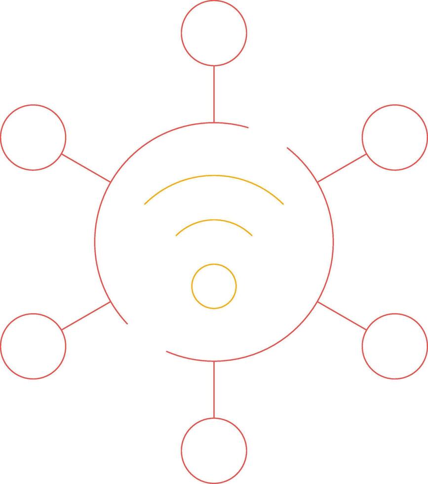 Internet of Things Creative Icon Design vector