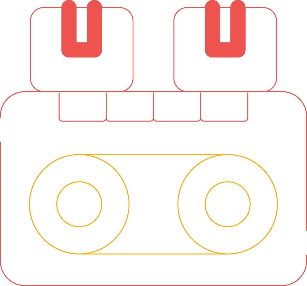 Cyber Physical System Creative Icon Design vector