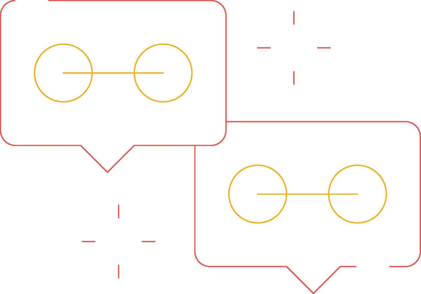 Chat Creative Icon Design vector
