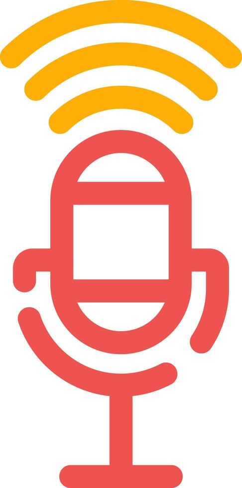 Voice Control Creative Icon Design vector