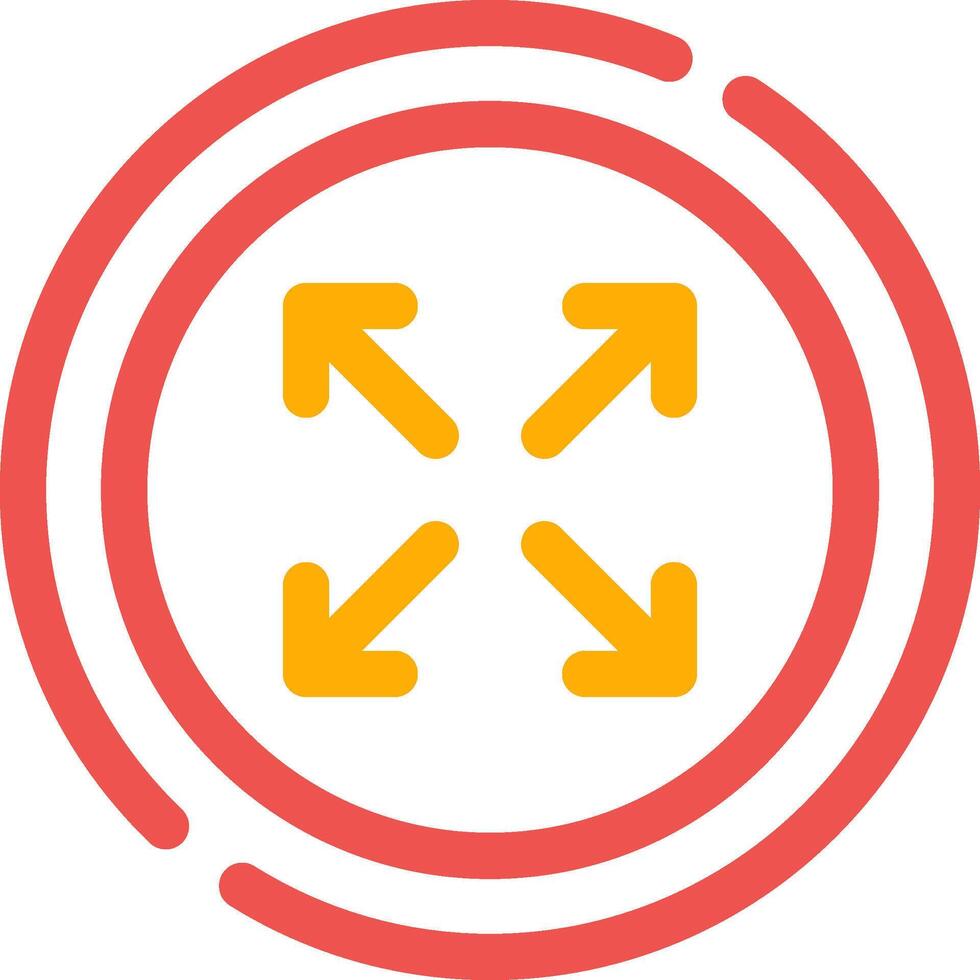 Expand Creative Icon Design vector
