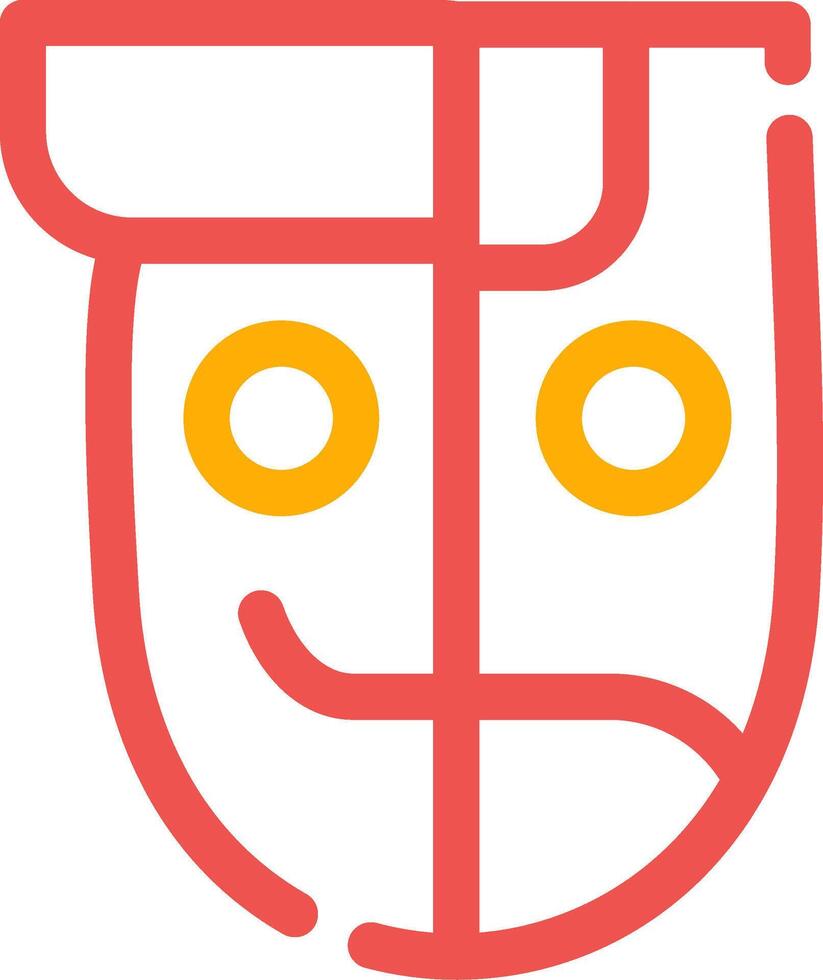 Cyborg Creative Icon Design vector