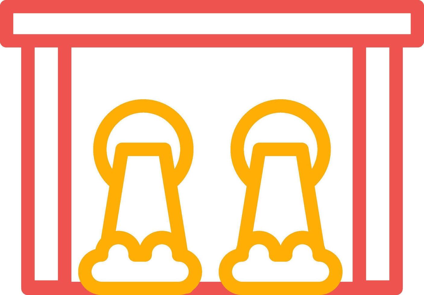 Hydroelectric Creative Icon Design vector