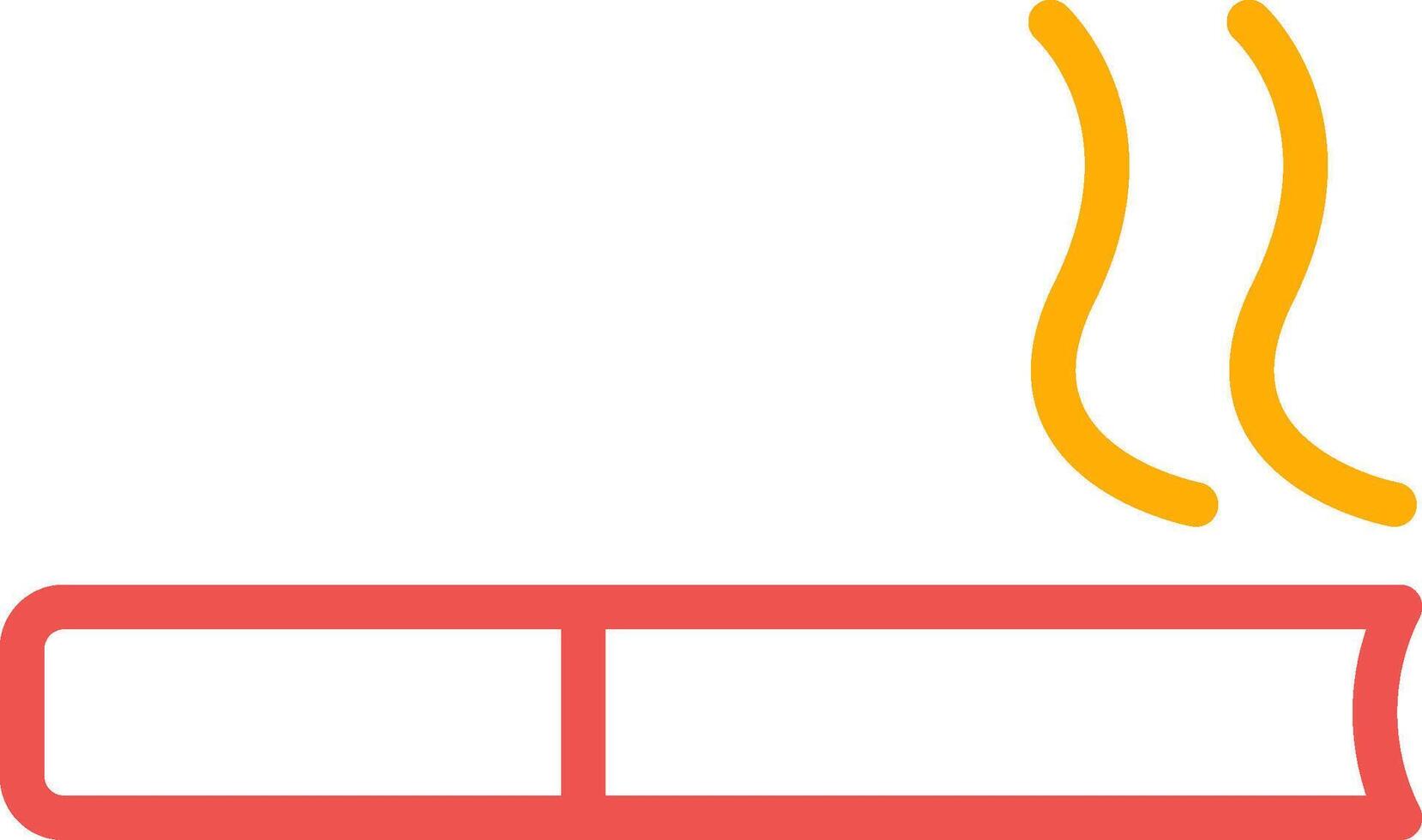 Cigarette Creative Icon Design vector